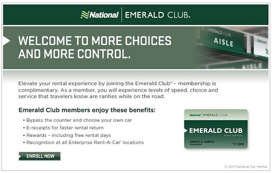 National - Emerald Club